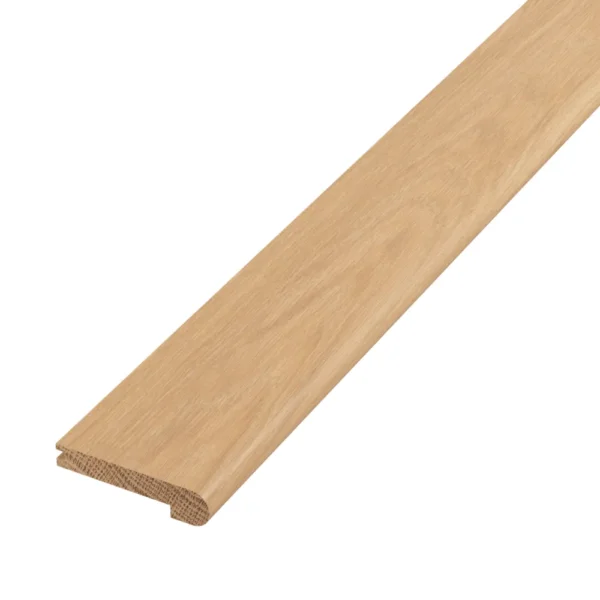 Bordeaux 3.45" x 76.75" Flush Round Stair Nose Hardwood Trim in Chambord