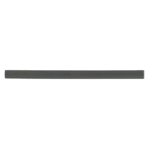 Celine 0.5" x 8" Matte Porcelain Jolly Trim in Black