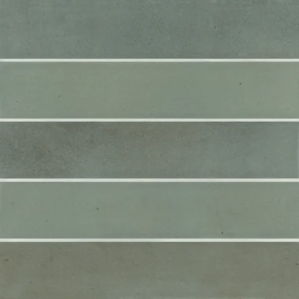 Celine 2.5" x 12" Matte Porcelain Floor & Wall Tile in Sage