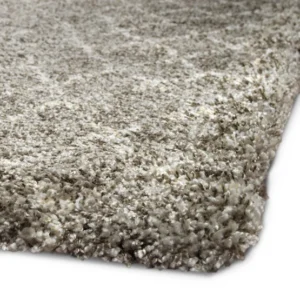 Fab Shag Diamond Rug - Stone