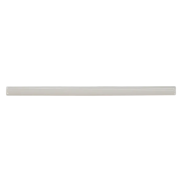 Marin 0.5" x 12" Jolly Miter Edge Ceramic Trim in Pebble Gray