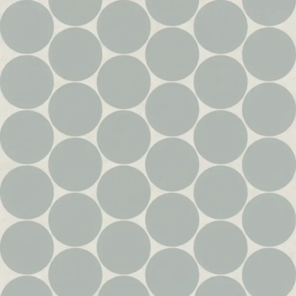 Marin 2" Penny Round Matte Porcelain Mosaic in Aloe Green
