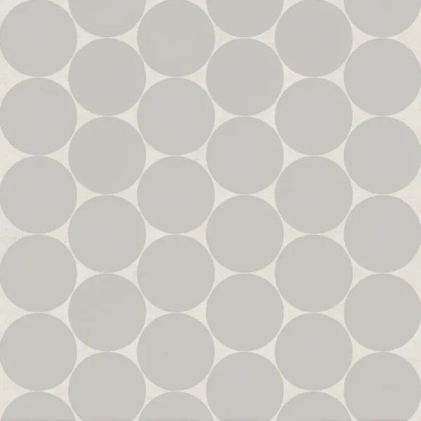 Marin 2" Penny Round Matte Porcelain Mosaic in Pebble Gray