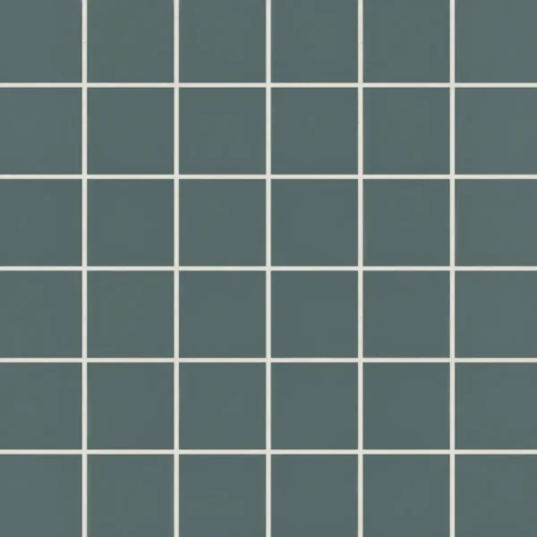 Marin 2" x 2" Square Matte Porcelain Mosaic in Ocean Teal