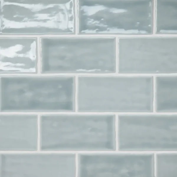 Marin 2.5" x 5" Ceramic Wall Tile in Misty Blue