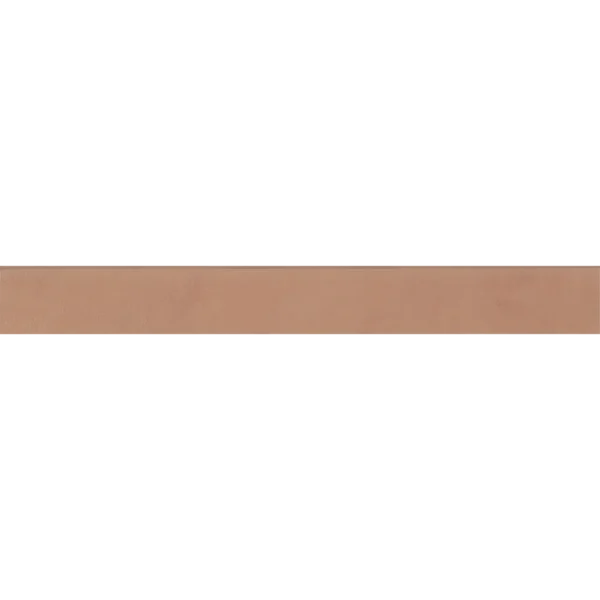 Sahara 3" x 24" Matte Bullnose Porcelain Tile in Cotto
