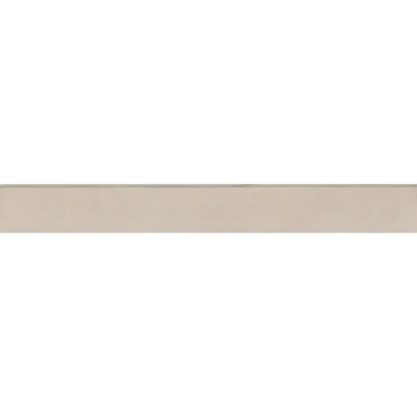 Sahara 3" x 24" Matte Bullnose Porcelain Tile in Ecru