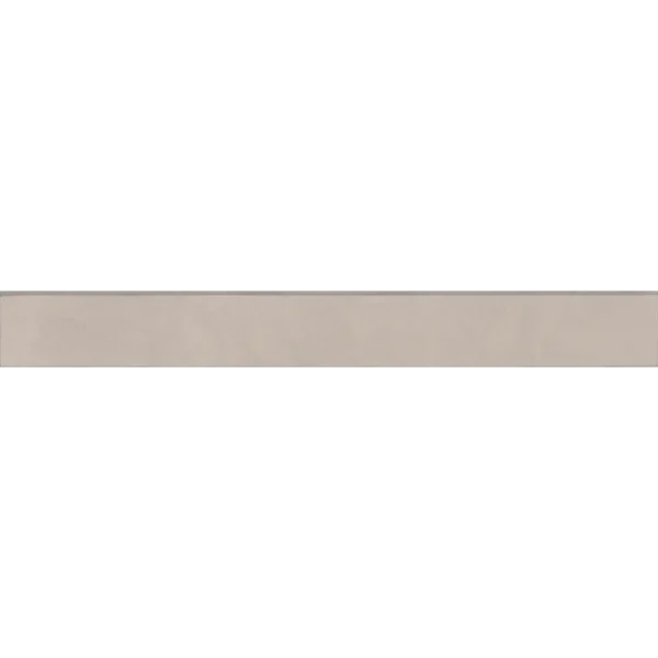 Sahara 3" x 24" Matte Bullnose Porcelain Tile in Grey