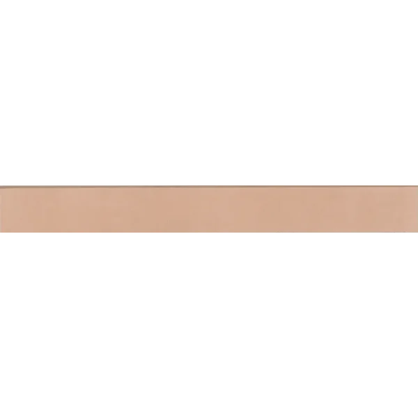 Sahara 3" x 24" Matte Bullnose Porcelain Tile in Rose