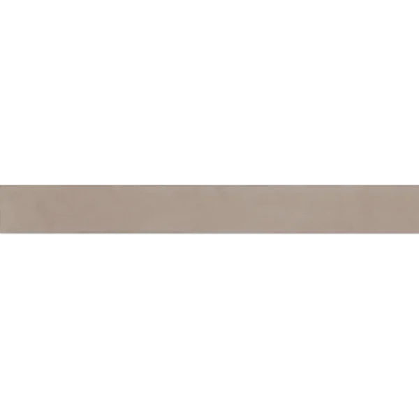 Sahara 3" x 24" Matte Bullnose Porcelain Tile in Taupe