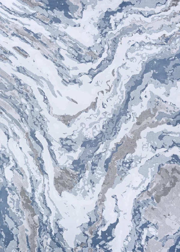 Serenity Abstract Marble  Grey-Opal