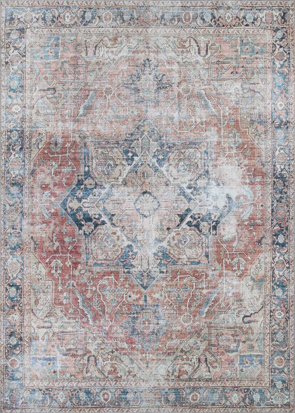 Pasha Antique Kashan  Rust