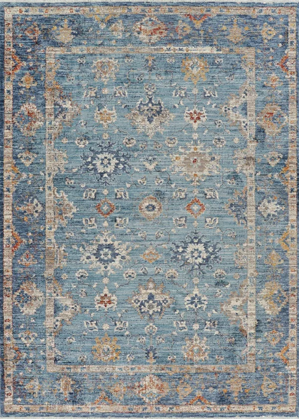 Nostalgia Antique Oushak  Denim