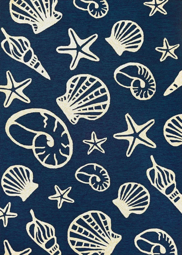 Outdoor Escape Cardita Shells  Navy-Ivory
