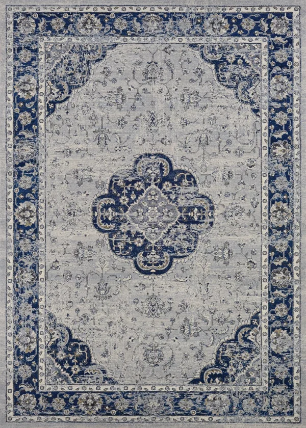 Sultan Treasures Clover Medallion  Indigo