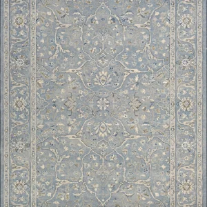 Sultan Treasures Floral Yazd  Slate Blue