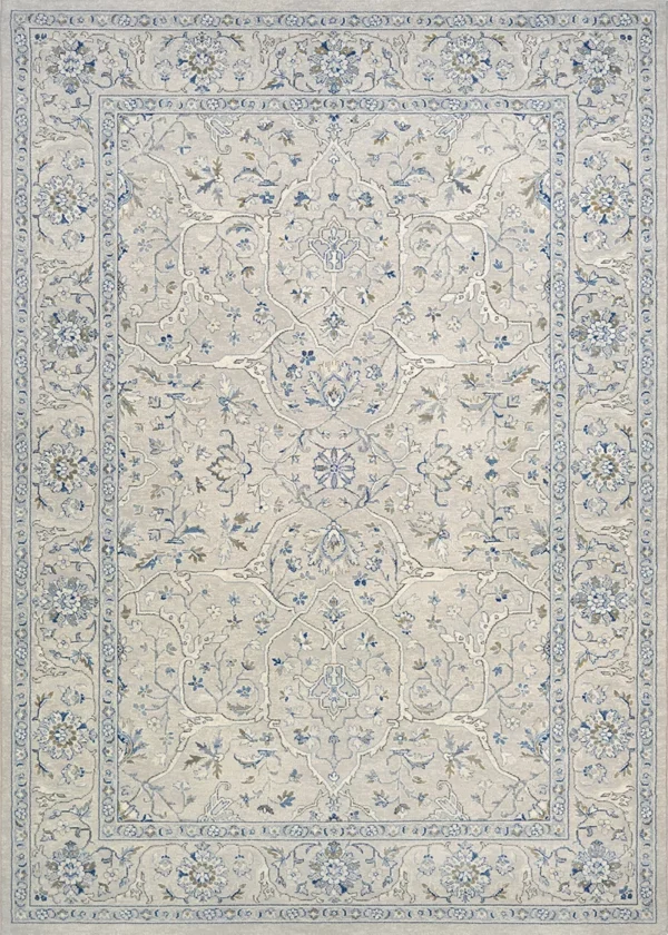 Sultan Treasures Floral Yazd  Grey