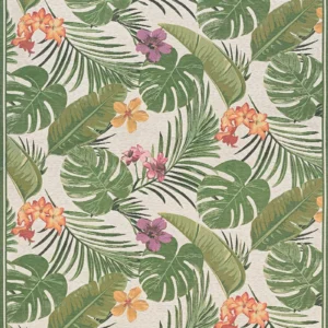 Dolce Flowering Fern  Ivory-Hunter Green