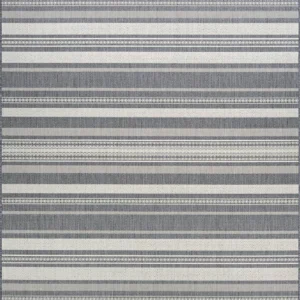 Recife Gazebo Stripe  Champagne-Grey