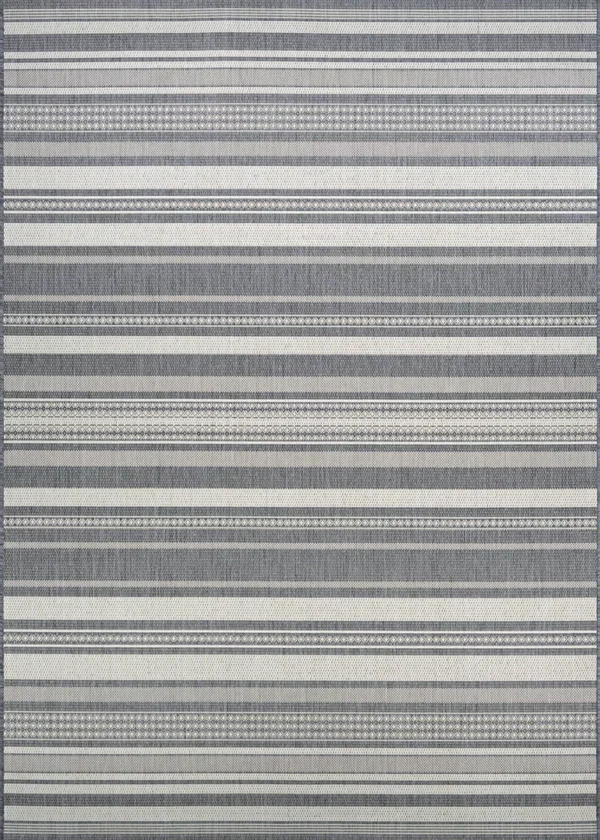 Recife Gazebo Stripe  Champagne-Grey