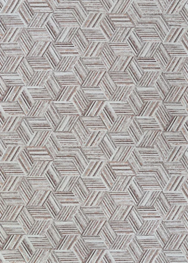 Prairie Geo Mosaic  Grey-Blush