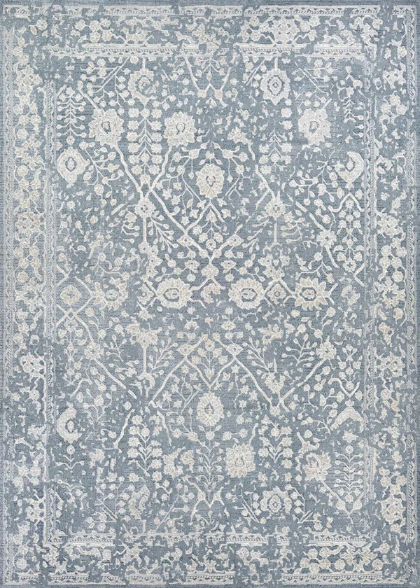 Marina Lillian  Slate Blue-Oyster