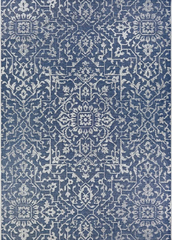 Monte Carlo Palmette  Navy-Ivory