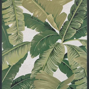 Dolce Palm Lily  Hunter Green-Ivory