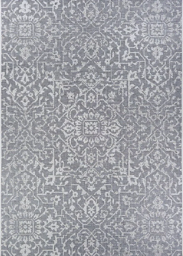 Monte Carlo Palmette  Grey-Ivory