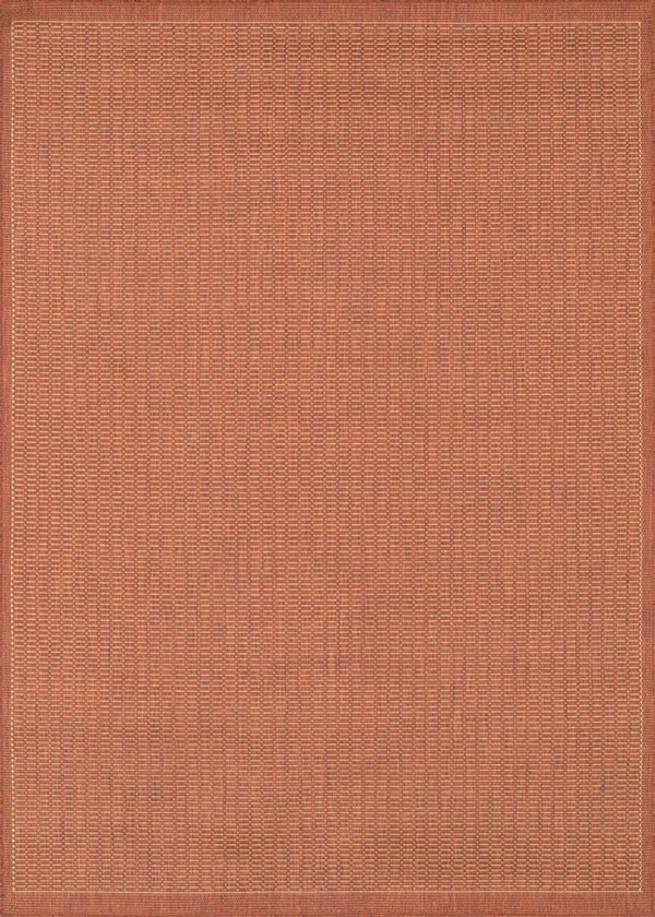 Recife Saddle Stitch  Terra-Cotta-Natural