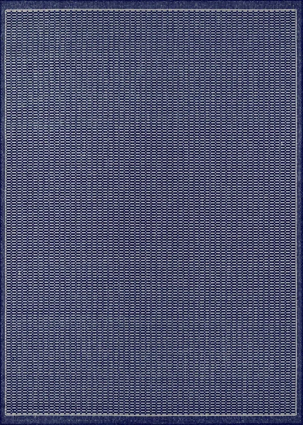 Recife Saddle Stitch  Ivory-Indigo
