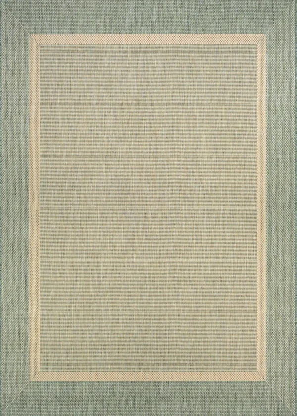 Recife Stria Texture  Natural-Green