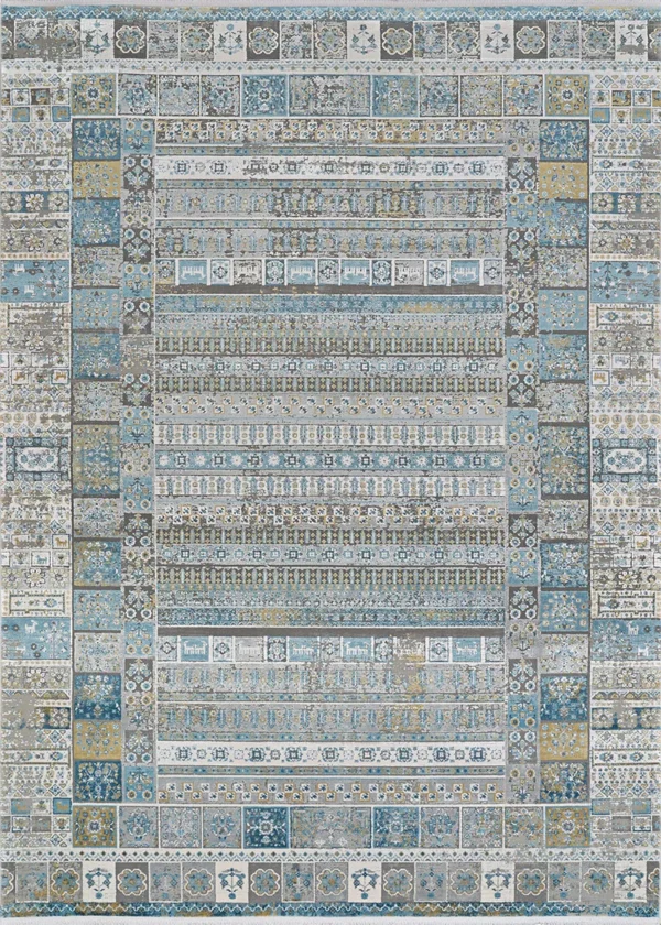 Siena Tessera  Blue-Gold-Steel