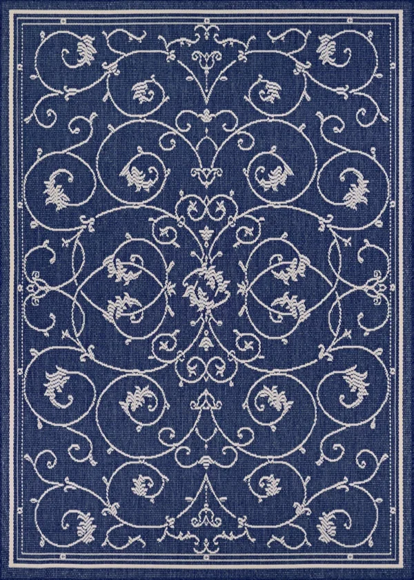 Recife Veranda  Ivory-Indigo