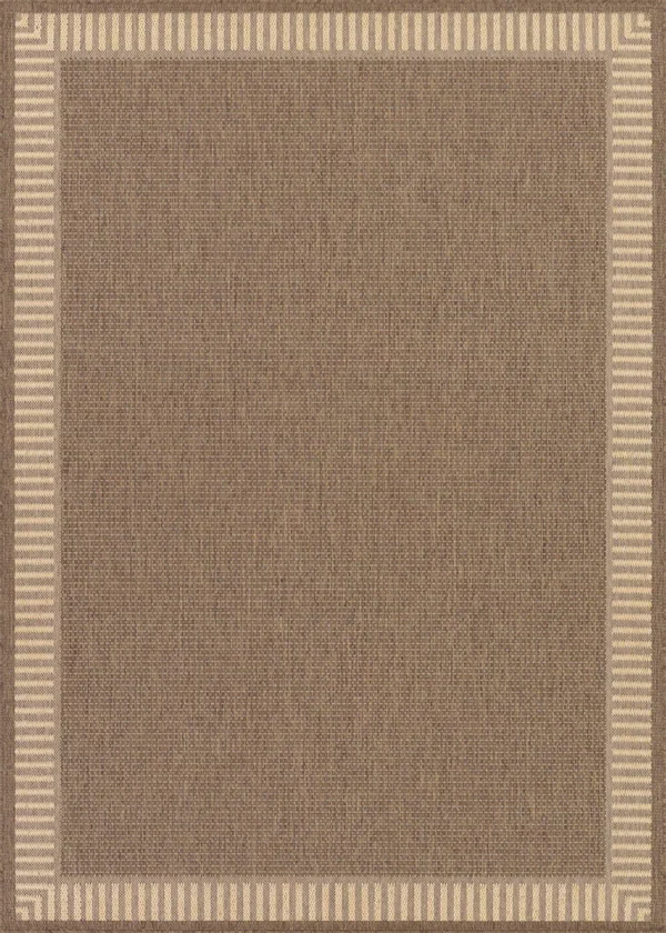 Recife Wicker Stitch  Cocoa-Natural