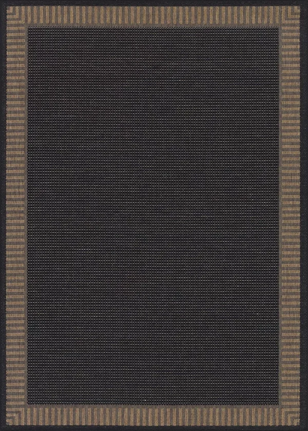 Recife Wicker Stitch  Black-Cocoa