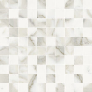 Calacatta 1X1 Mosaic Polished