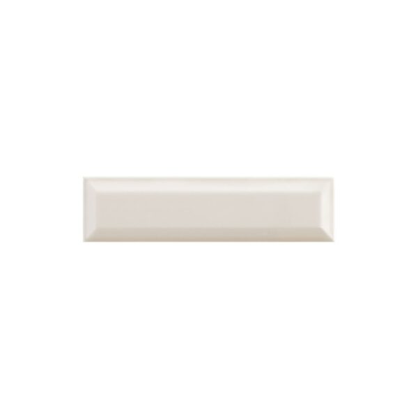 Cream 3X12 Bevel Glossy