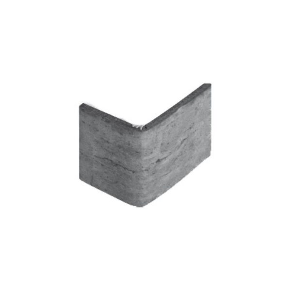 Dk Grey “L” Bn 5.5X2.5″ Matte