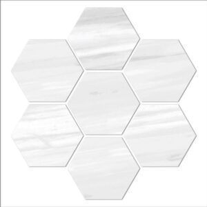 Dolomite Hexagon Mosaic Polished