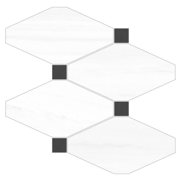 Dolomite Lantern T8 Mosaic Polished