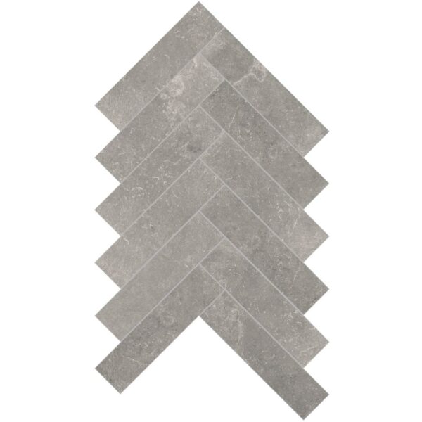 Grigio Herringbone Mosaic Matte