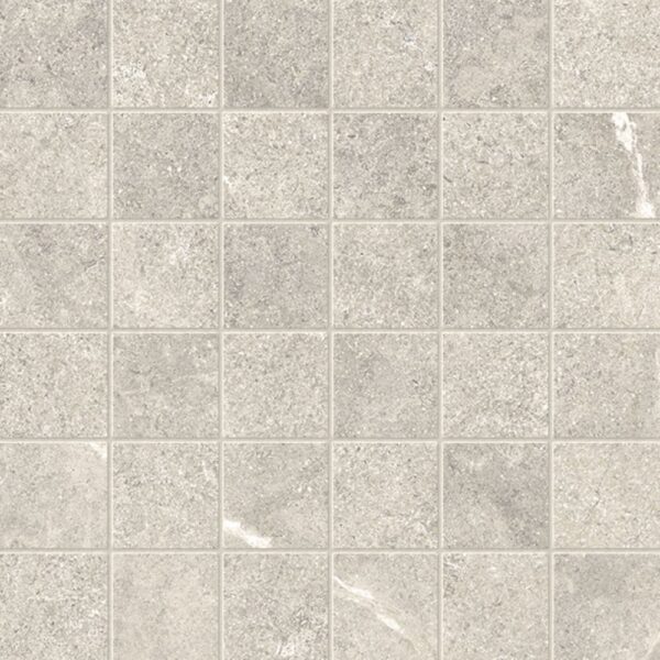 Silver 2X2 Mosaic Matte