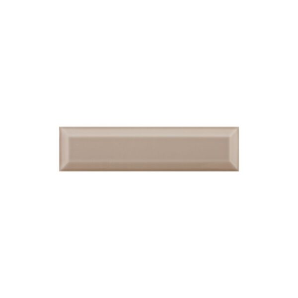 Taupe 3X12 Bevel Glossy