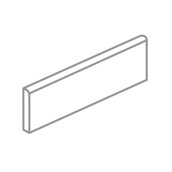 White Matte 2X12 Bullnos Matte