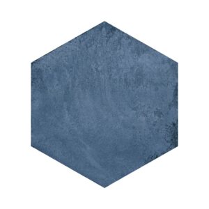 Azzurro 8″ Hexagon Matte