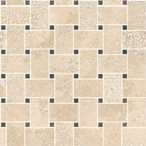 Beige Basketweave Polished