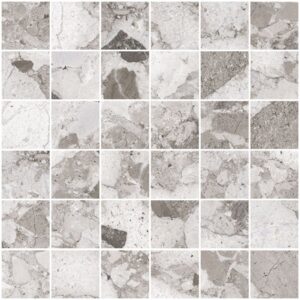 Grey 2X2 Mosaic Matte