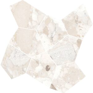 Ivory Rock Mosaic Polished
