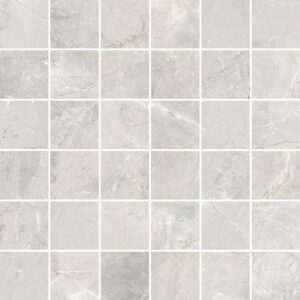Lt Grey 2X2 Mosaic Matte